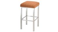 Day Trica Stool brushed steel finish, for kitchen or bar