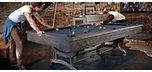 Brunswick Birmingham rustic pool table