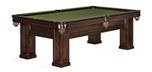 Brunswick Oakland 8 foot pool table with Espresso finish