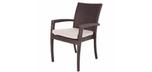 Tecla wicker chair for outdoor patio set